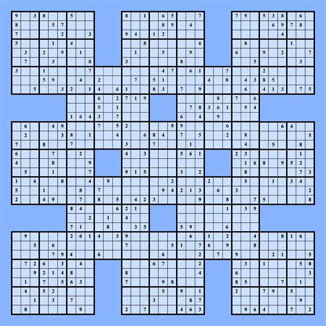 samarai sudoku